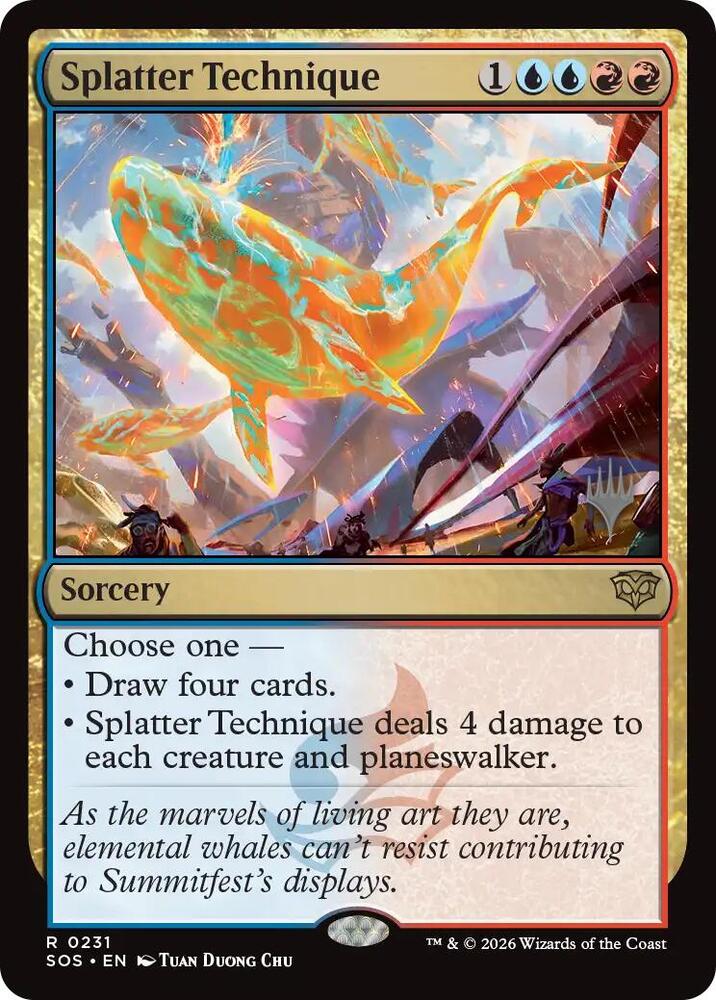 Splatter Technique [Promo Pack: Secrets of Strixhaven] 231
