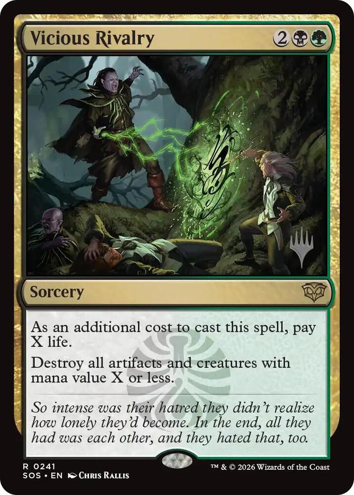 Vicious Rivalry [Promo Pack: Secrets of Strixhaven] 241