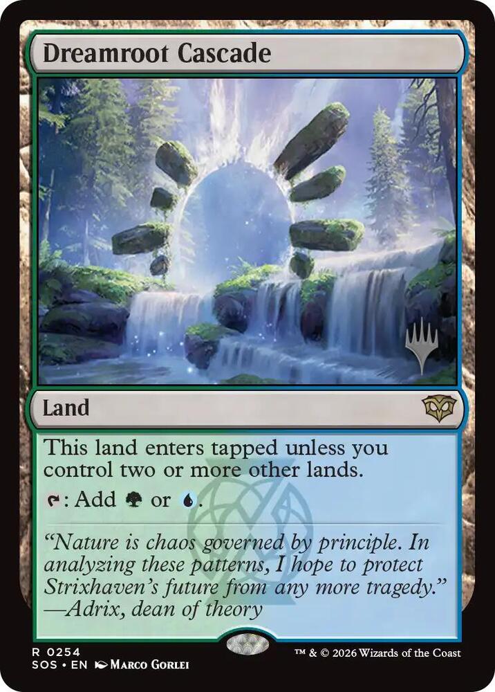 Dreamroot Cascade [Promo Pack: Secrets of Strixhaven] 254