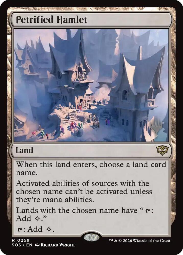 Petrified Hamlet [Promo Pack: Secrets of Strixhaven] 259