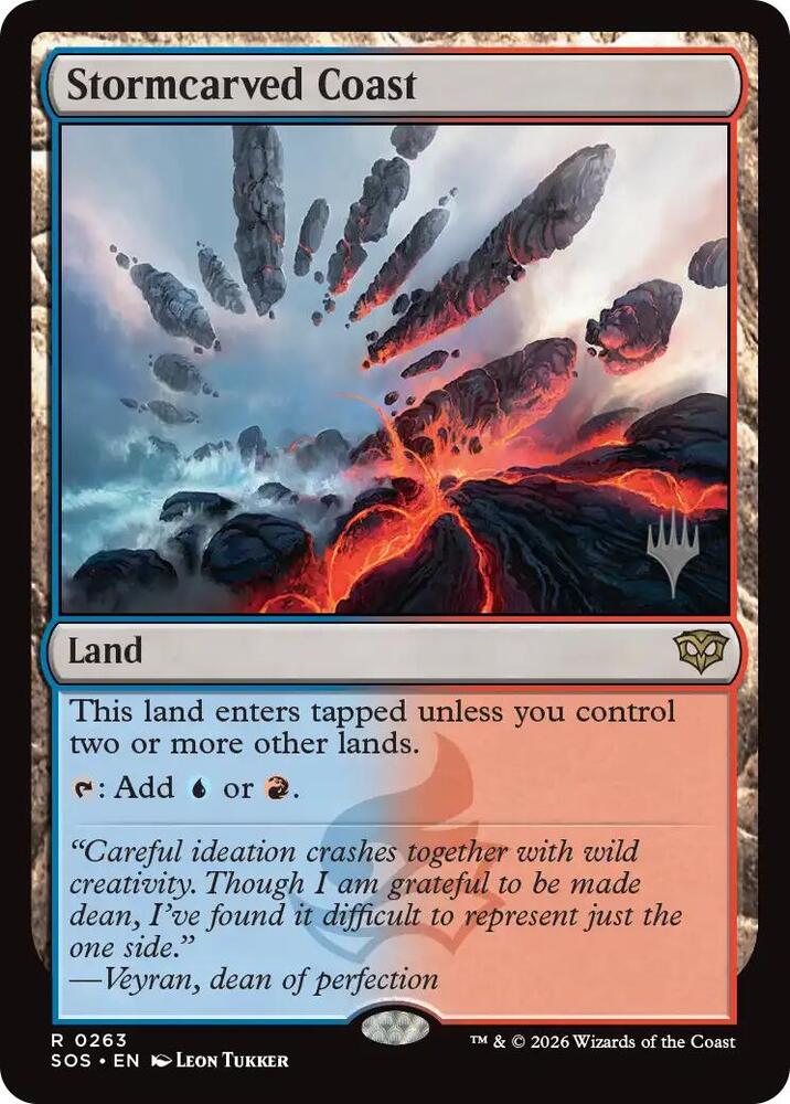 Stormcarved Coast [Promo Pack: Secrets of Strixhaven] 263
