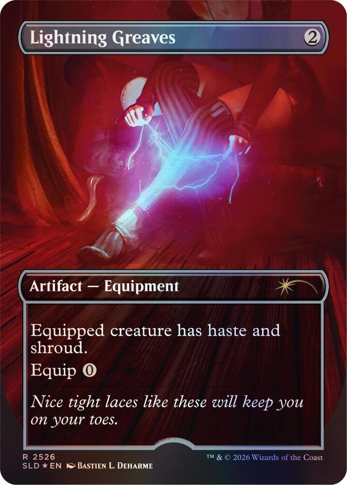 Lightning Greaves (2526) [Secret Lair Drop Series] 2526