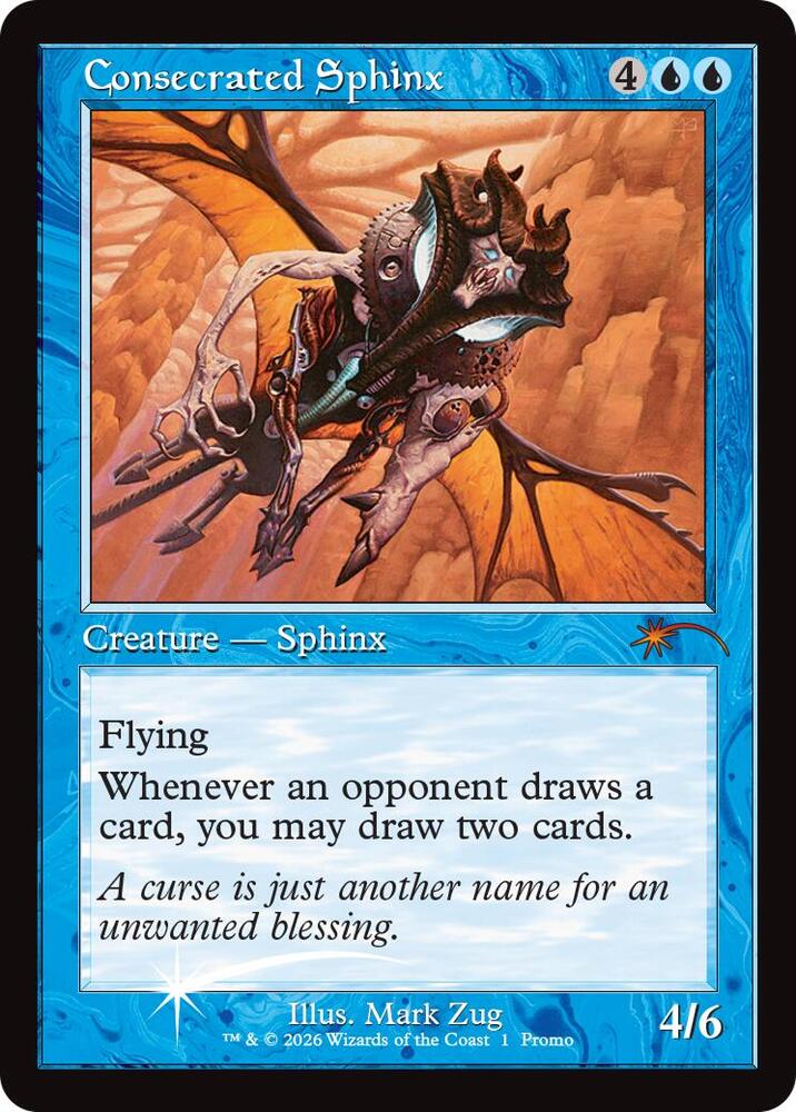 Consecrated Sphinx (Retro Frame) [MagicFest Cards] 1