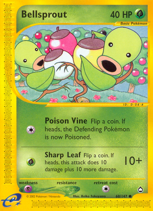 Bellsprout - 68/147 Aquapolis