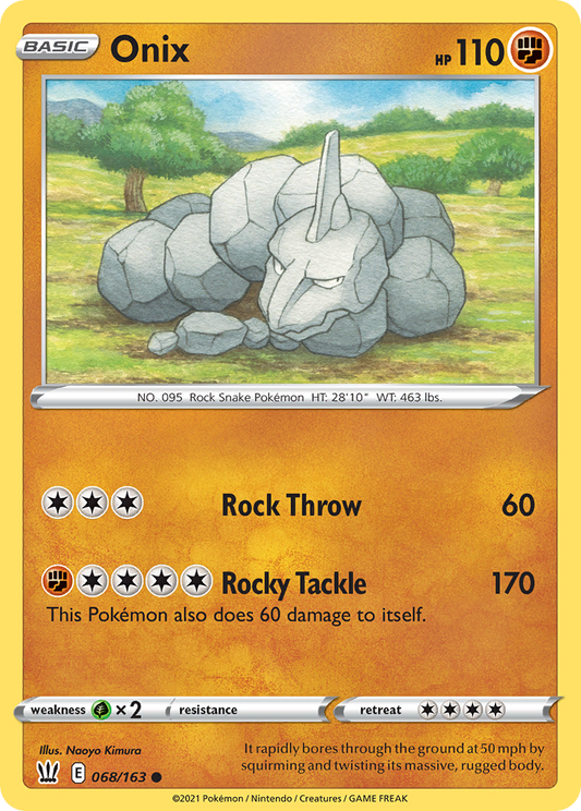 Onix - 68/163 Battle Styles