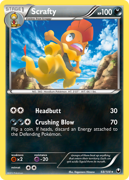 Scrafty - 68/108 Dark Explorers