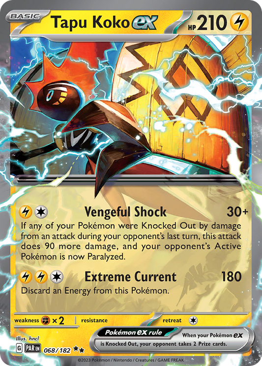 Tapu Koko ex - 68/182 Paradox Rift