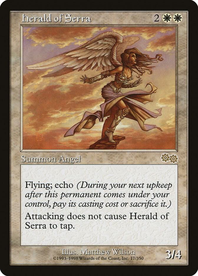 Herald of Serra [Urza's Saga] 17