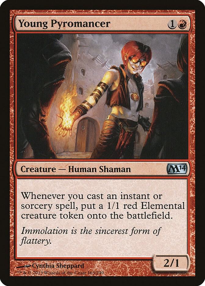Young Pyromancer [Magic 2014 (M14)] 163