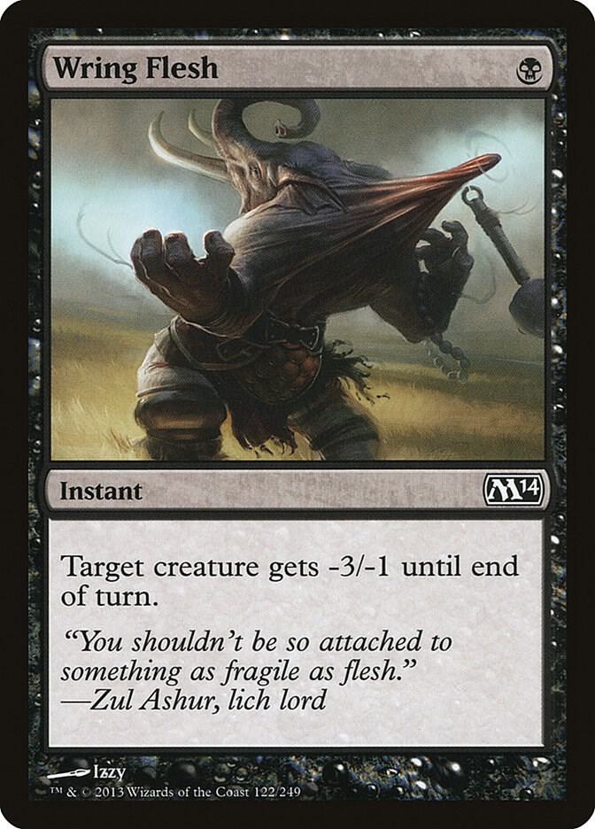 Wring Flesh [Magic 2014 (M14)] 122