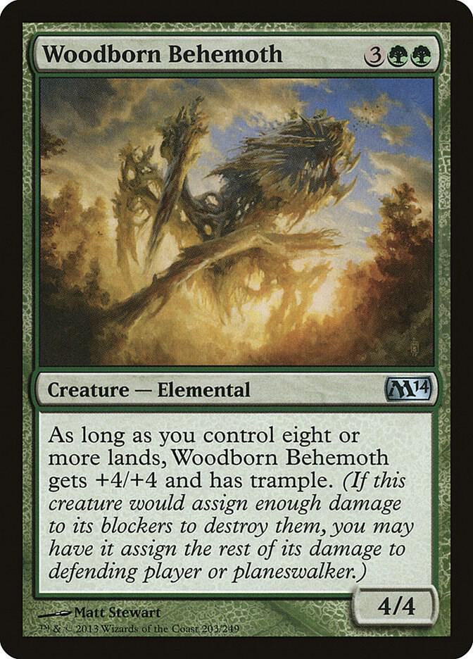 Woodborn Behemoth [Magic 2014 (M14)] 203