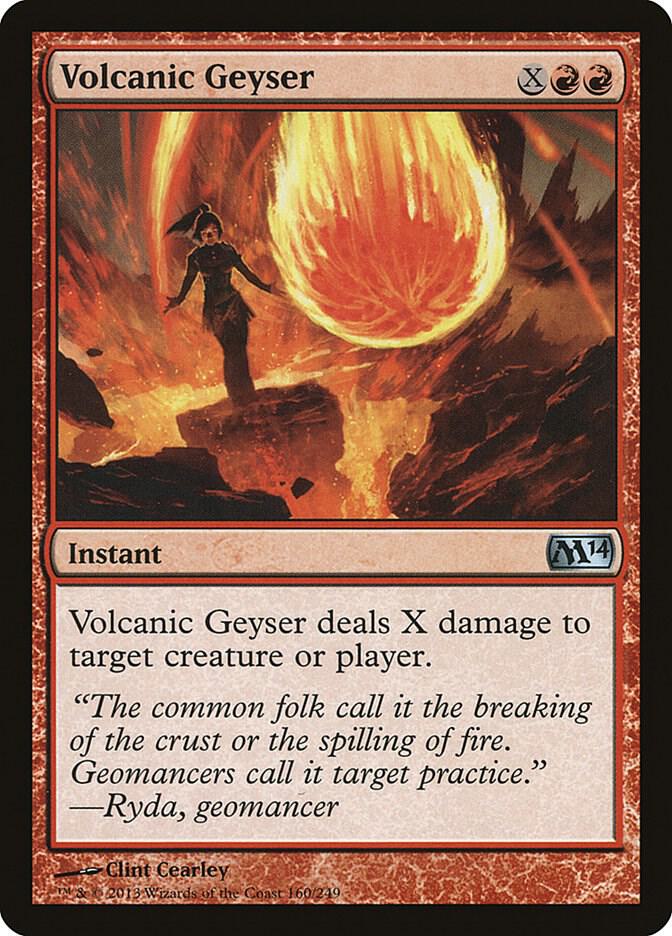 Volcanic Geyser [Magic 2014 (M14)] 160