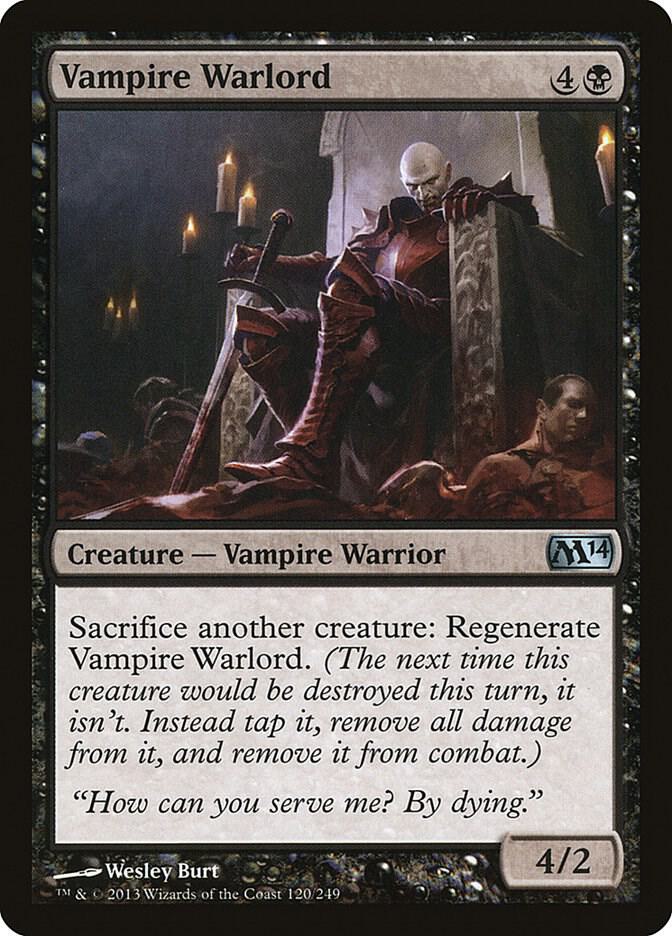 Vampire Warlord [Magic 2014 (M14)] 120