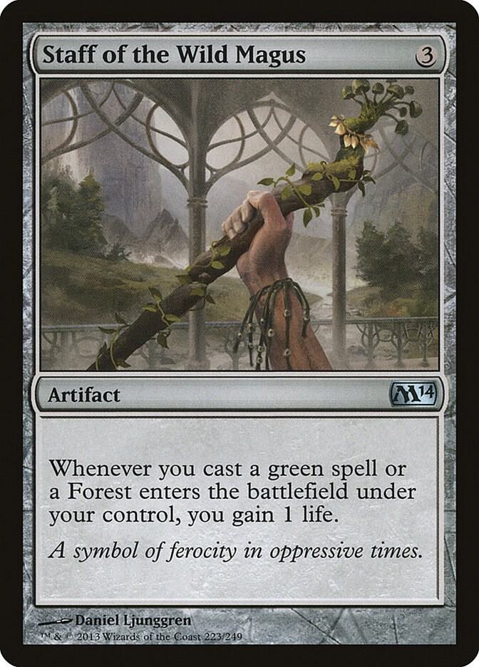 Staff of the Wild Magus [Magic 2014 (M14)] 223
