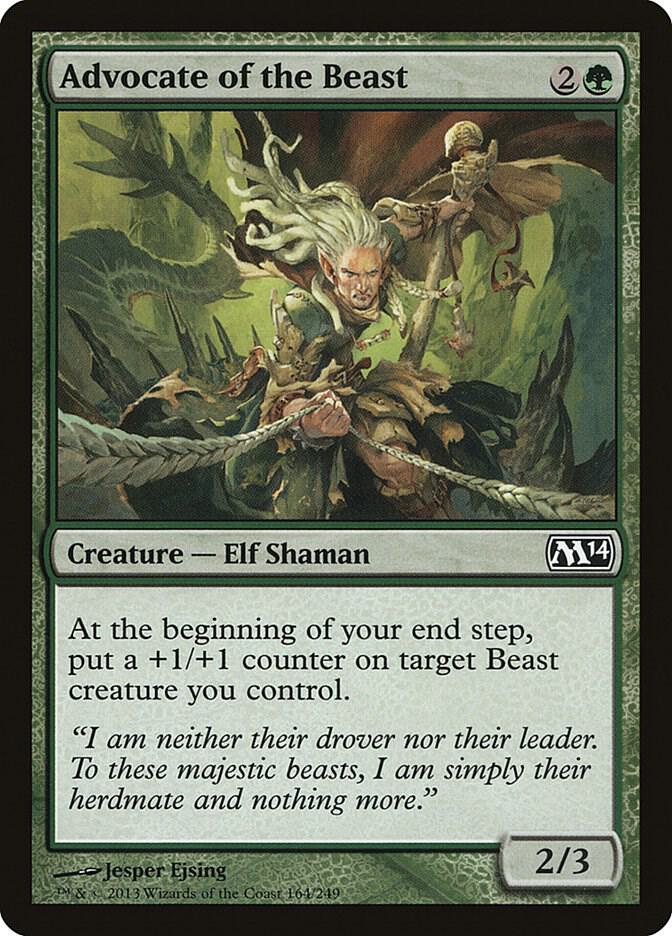 Advocate of the Beast [Magic 2014 (M14)] 164