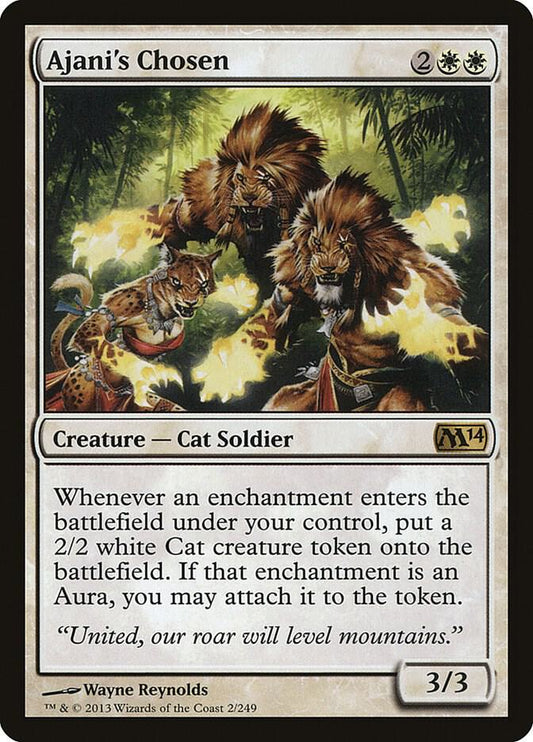 Ajani's Chosen [Magic 2014 (M14)] 2