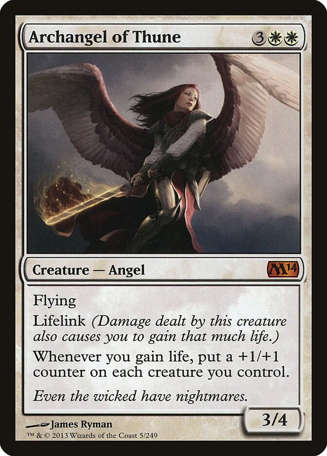 Archangel of Thune [Magic 2014 (M14)] 5