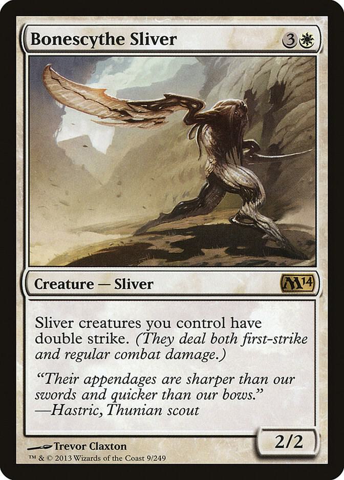 Bonescythe Sliver [Magic 2014 (M14)] 9