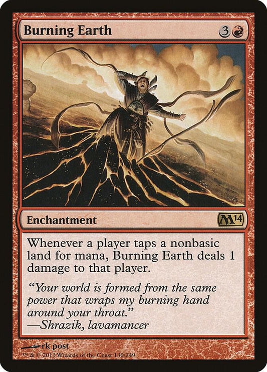 Burning Earth [Magic 2014 (M14)] 130