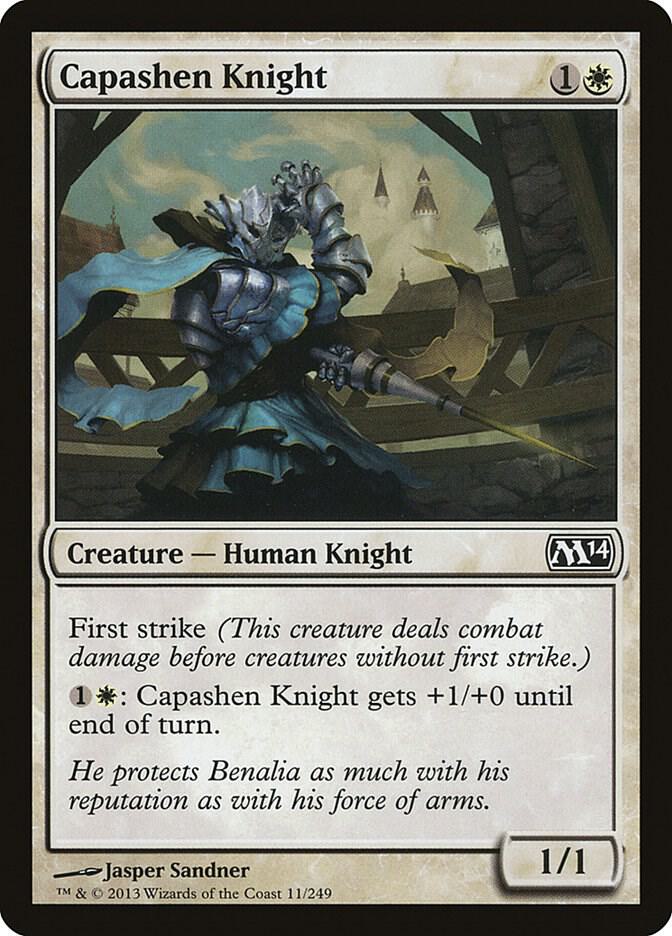 Capashen Knight [Magic 2014 (M14)] 11