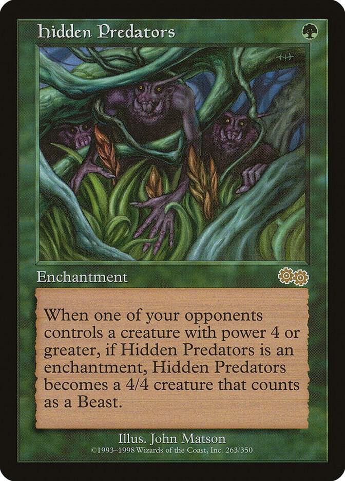 Hidden Predators [Urza's Saga] 263
