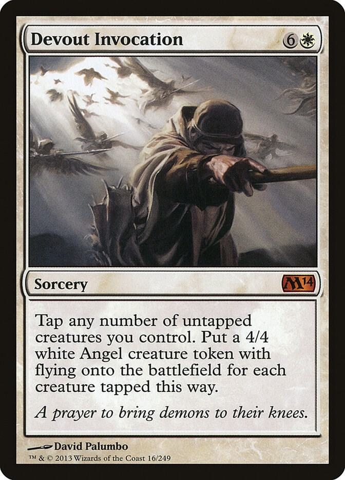 Devout Invocation [Magic 2014 (M14)] 16