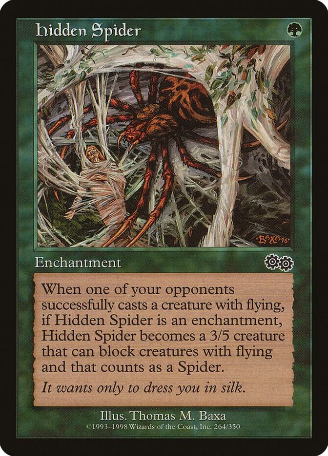 Hidden Spider [Urza's Saga] 264