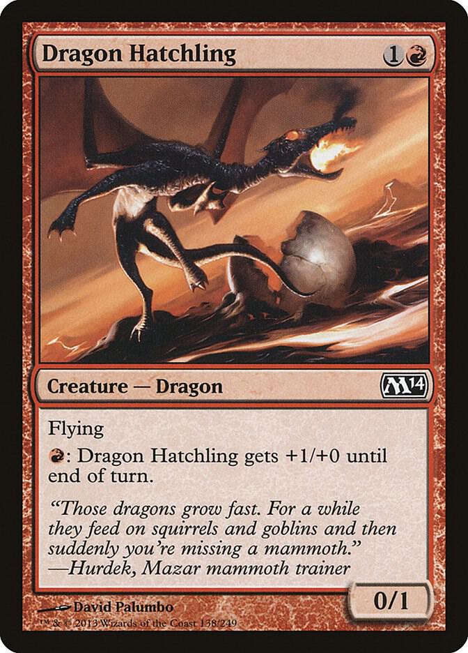 Dragon Hatchling [Magic 2014 (M14)] 138