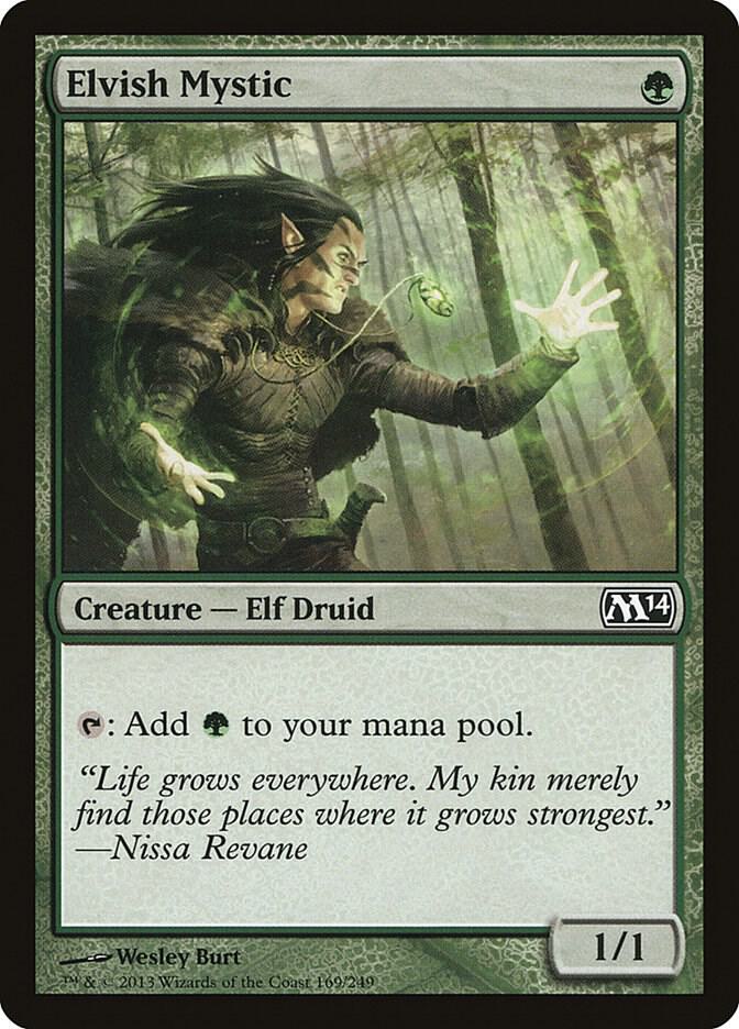 Elvish Mystic [Magic 2014 (M14)] 169