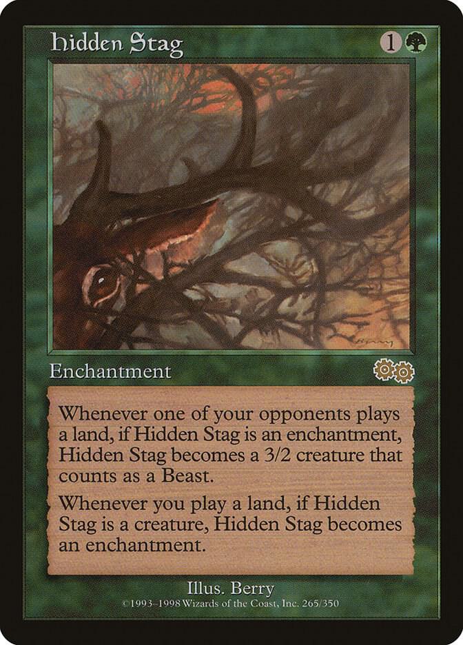 Hidden Stag [Urza's Saga] 265