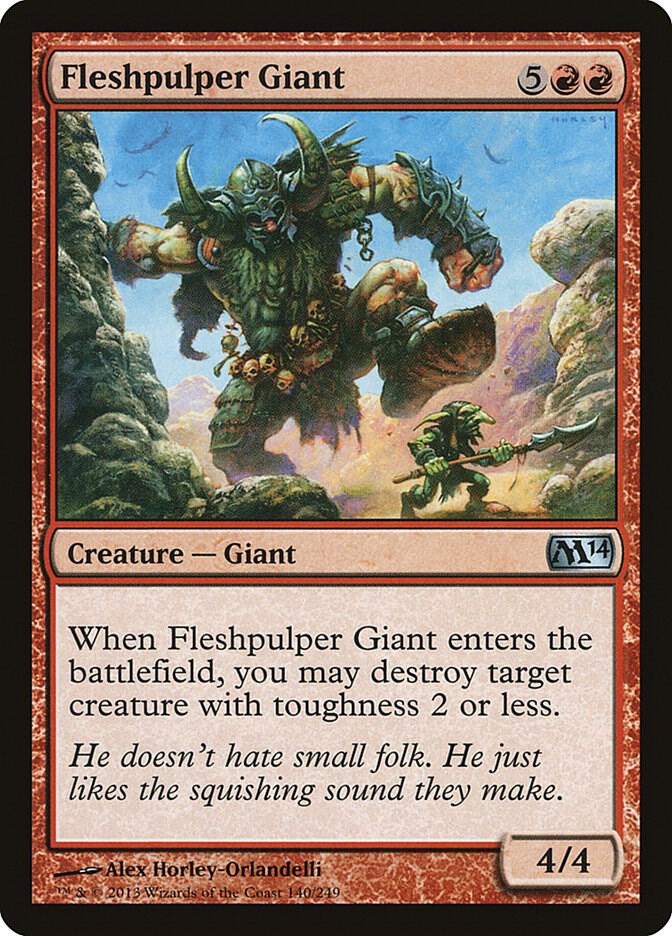 Fleshpulper Giant [Magic 2014 (M14)] 140