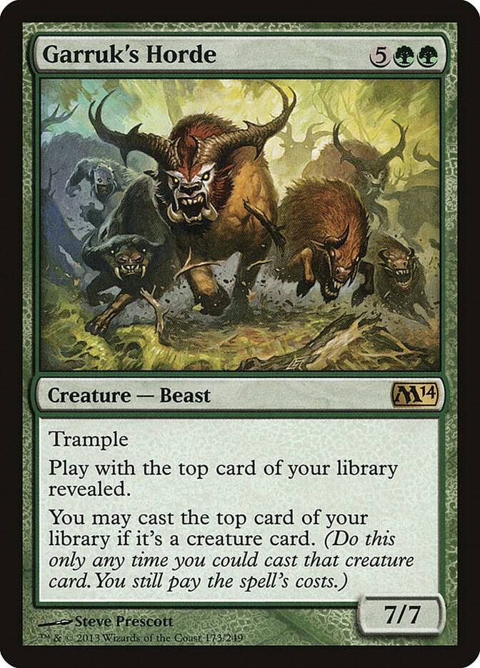 Garruk's Horde [Magic 2014 (M14)] 173