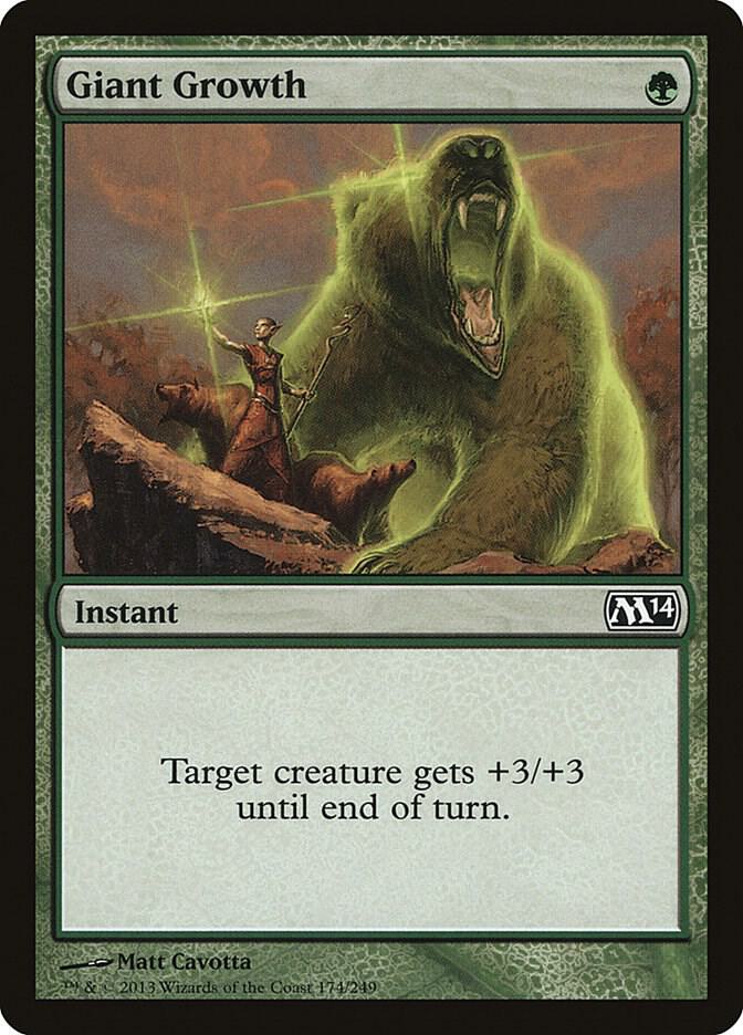 Giant Growth [Magic 2014 (M14)] 174