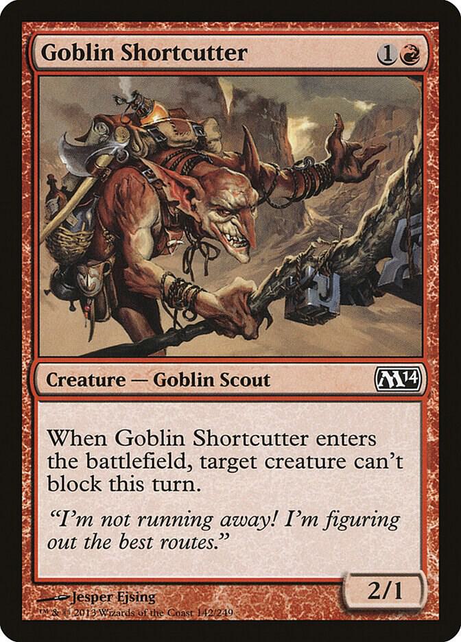 Goblin Shortcutter [Magic 2014 (M14)] 142