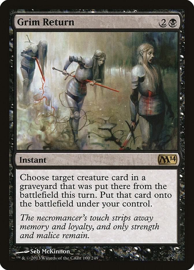 Grim Return [Magic 2014 (M14)] 100