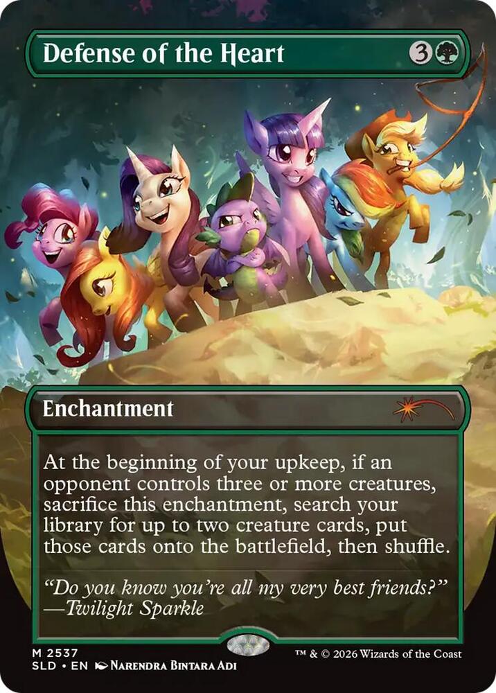 Defense of the Heart [Secret Lair Drop Series] 2537