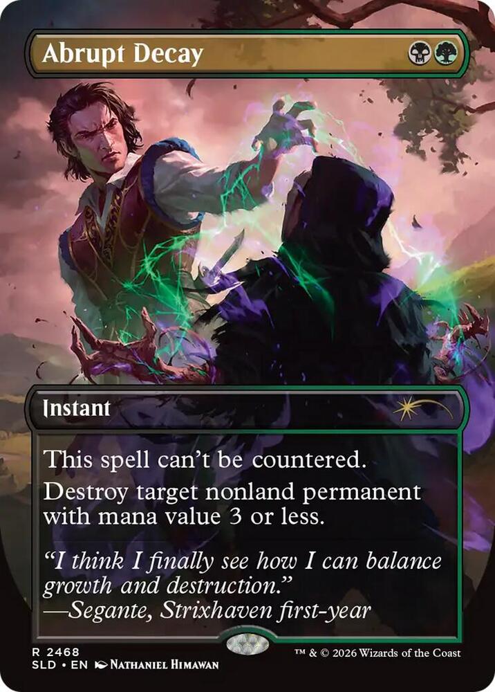 Abrupt Decay [Secret Lair Drop Series] 2468
