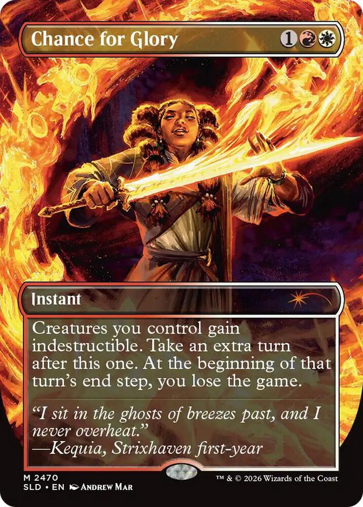 Chance for Glory [Secret Lair Drop Series] 2470