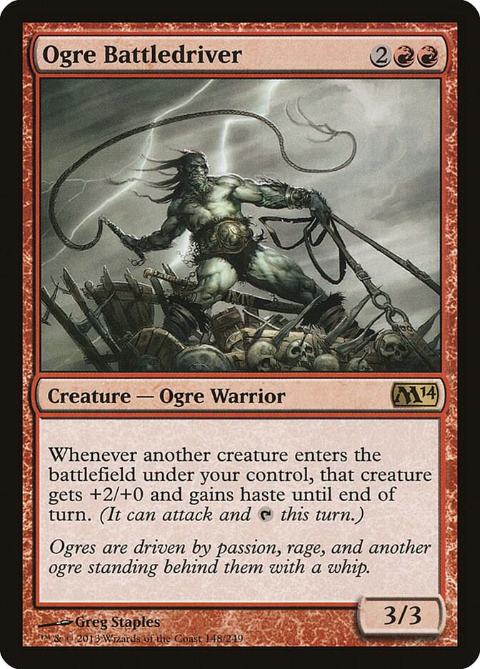 Ogre Battledriver [Magic 2014 (M14)] 148