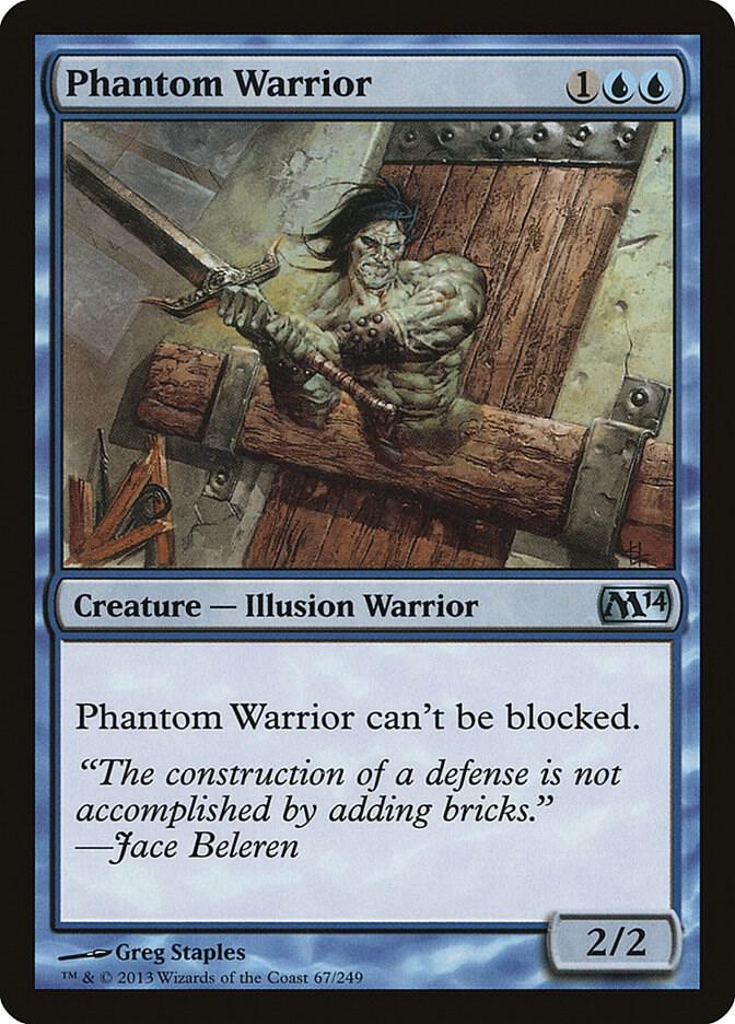 Phantom Warrior [Magic 2014 (M14)] 67