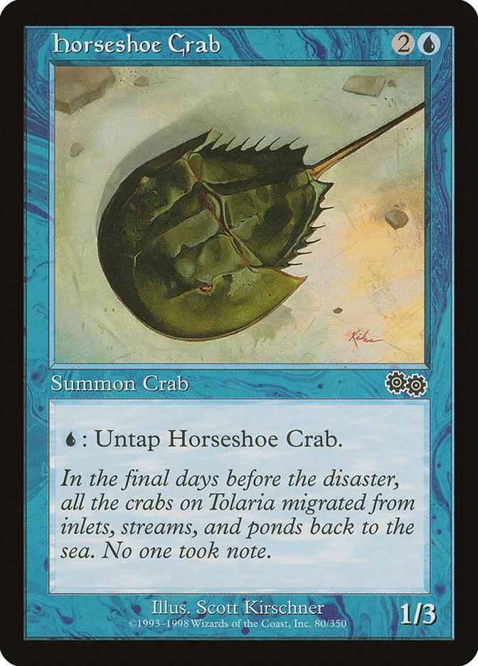 Horseshoe Crab [Urza's Saga] 80
