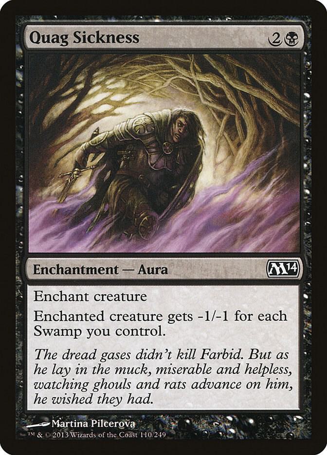 Quag Sickness [Magic 2014 (M14)] 110