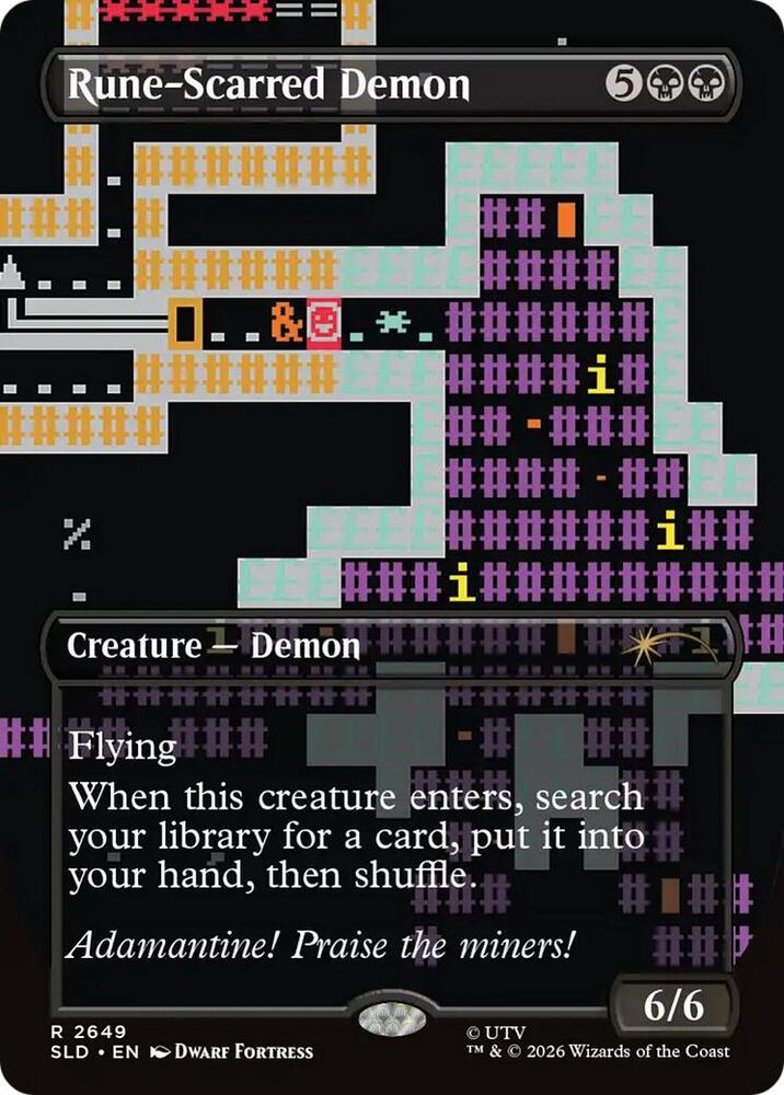 Rune-Scarred Demon [Secret Lair Drop Series] 2649