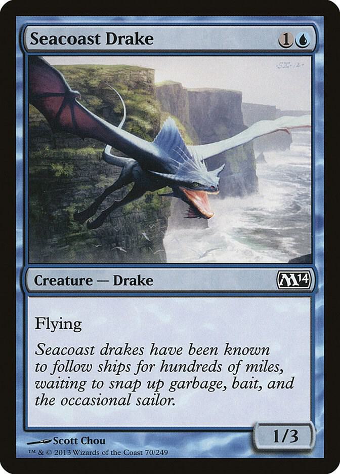 Seacoast Drake [Magic 2014 (M14)] 70