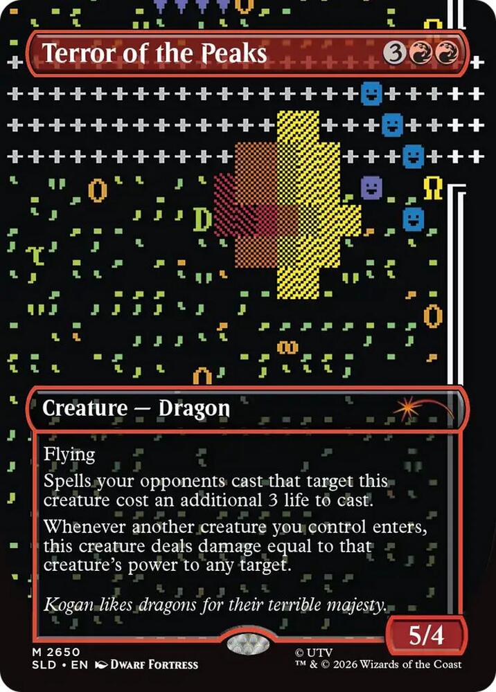 Terror of the Peaks [Secret Lair Drop Series] 2650