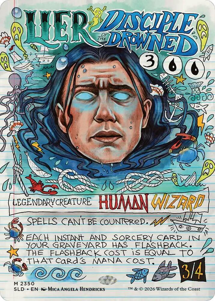 Lier, Disciple of the Drowned [Secret Lair Drop Series] 2350
