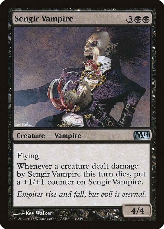 Sengir Vampire [Magic 2014 (M14)] 113