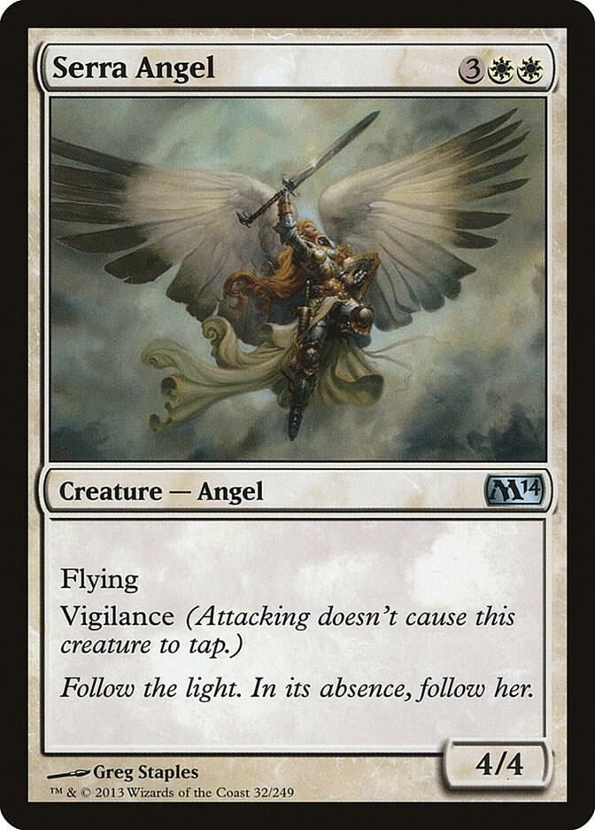 Serra Angel [Magic 2014 (M14)] 32