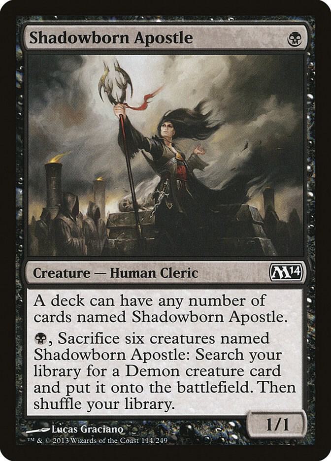 Shadowborn Apostle [Magic 2014 (M14)] 114