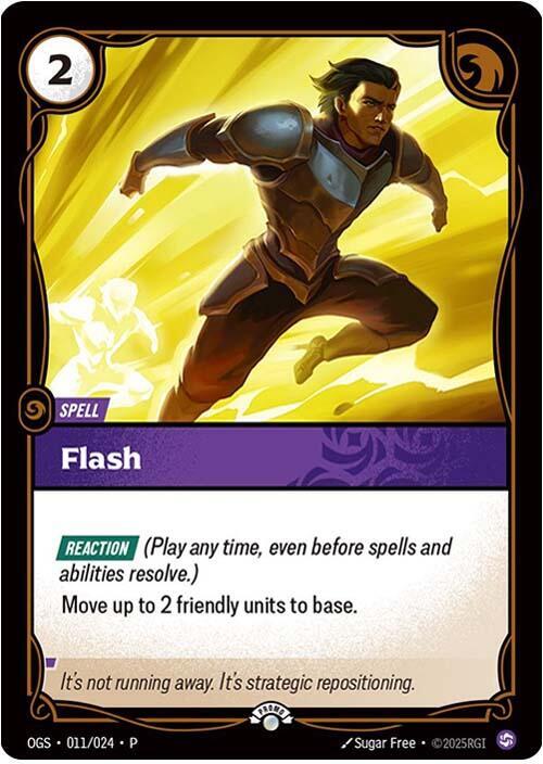 Flash [Riftbound Organized Play Promotional Cards] 011/024
